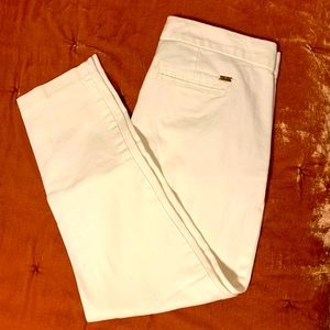 Tommy Hilfiger cropped white denim